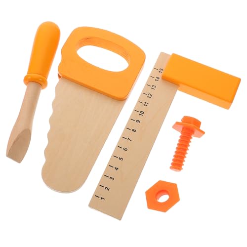ibasenice 1 Set Lernen Holz Schreiner Werkzeug Set Kinder Werkzeug Spielzeug Schraubendreher Kettensäge Lineal Design ibasenice 1 Set Lernen Holz Schreiner Werkzeug Set Kinder Werkzeug Spielzeug Schraubendreher Kettensäge Lineal Design von ibasenice