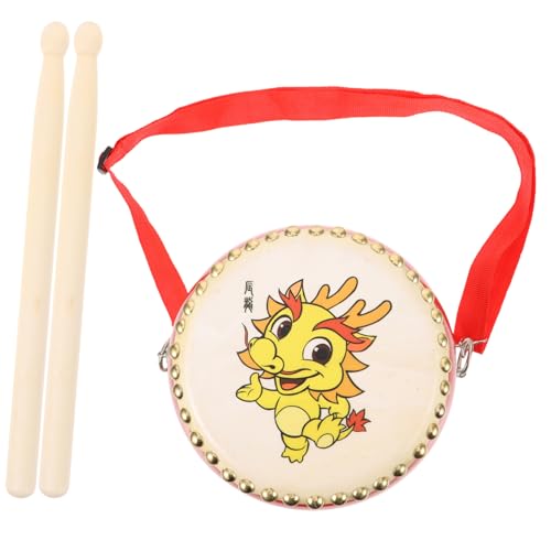 ibasenice 1 Satz Kindertrommelspielzeug musikinstrumente Musikinstrument Kinderschlaginstrument Tambourin für Musikinstrumente Lernspielzeug für PVC rot ibasenice 1 Satz Kindertrommelspielzeug musikinstrumente Musikinstrument Kinderschlaginstrument Tambourin für Musikinstrumente Lernspielzeug für PVC rot von ibasenice