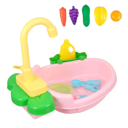 ibasenice 1 Satz Kinderwaschbecken kinderküche Kitchen Kindergeburtstagsgeschenk küchengeräte für kinderspüle Küchenzubehörset Kid Toys Schwimmbad Plastik Rosa ibasenice 1 Satz Kinderwaschbecken kinderküche Kitchen Kindergeburtstagsgeschenk küchengeräte für kinderspüle Küchenzubehörset Kid Toys Schwimmbad Plastik Rosa von ibasenice