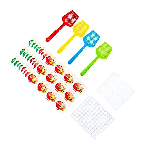 ibasenice 1 Satz Klatsche Brettspiel englisch Lernen Toys Frühpädagogik für Kleinkinder Educational Toys Sichtwortspiel Kinderspielzeug Geburtstagsgeschenk Papier von ibasenice