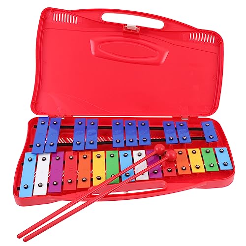 ibasenice 1 Satz Klavierspiel mit 25 Tönen kinderinstrumente musikinstrumente Instrument Musikalisches Klopfklavier Kleinkind Percussion Eisenplatte rot ibasenice 1 Satz Klavierspiel mit 25 Tönen kinderinstrumente musikinstrumente Instrument Musikalisches Klopfklavier Kleinkind Percussion Eisenplatte rot von ibasenice