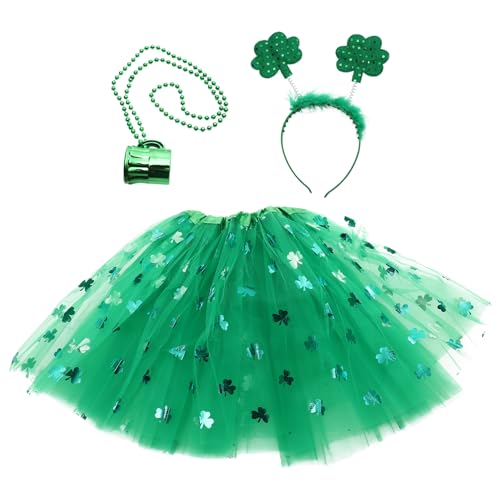 ibasenice Hut Stirnband St. Patricks Day Party Supplies Grüne Kostüme Halskette Und Rock ibasenice Hut Stirnband St. Patricks Day Party Supplies Grüne Kostüme Halskette Und Rock von ibasenice