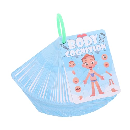 ibasenice 1 Satz Körperbewusstseinskarte Für Mädchen Kinderspielzeug Sensorisches Schwarz-weiß-Kontrast-babyspielzeug Phonetik-Flash-Karten Kleinkinder Sky-Blue Papier ibasenice 1 Satz Körperbewusstseinskarte Für Mädchen Kinderspielzeug Sensorisches Schwarz-weiß-Kontrast-babyspielzeug Phonetik-Flash-Karten Kleinkinder Sky-Blue Papier von ibasenice
