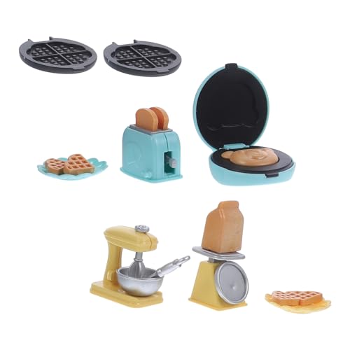 ibasenice 1 Satz Küchenset für Puppenhaus Backutensilien mit Mixer und Toaster Realistische Dekoration für DIY Puppenhaus Zubehör Kinderfreundliches für Kreative Miniaturwelten ibasenice 1 Satz Küchenset für Puppenhaus Backutensilien mit Mixer und Toaster Realistische Dekoration für DIY Puppenhaus Zubehör Kinderfreundliches für Kreative Miniaturwelten von ibasenice