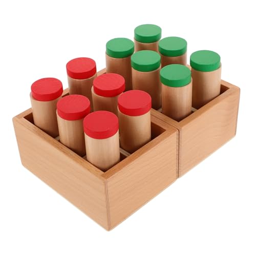 ibasenice 1 Satz Lehrmittel Zur Klangwahrnehmung Sensorisches Montessori-Materialien Regenmacher- Sinnesröhre Rhythmussticks Für Sensorischer Blasenschlauch Holz ibasenice 1 Satz Lehrmittel Zur Klangwahrnehmung Sensorisches Montessori-Materialien Regenmacher- Sinnesröhre Rhythmussticks Für Sensorischer Blasenschlauch Holz von ibasenice