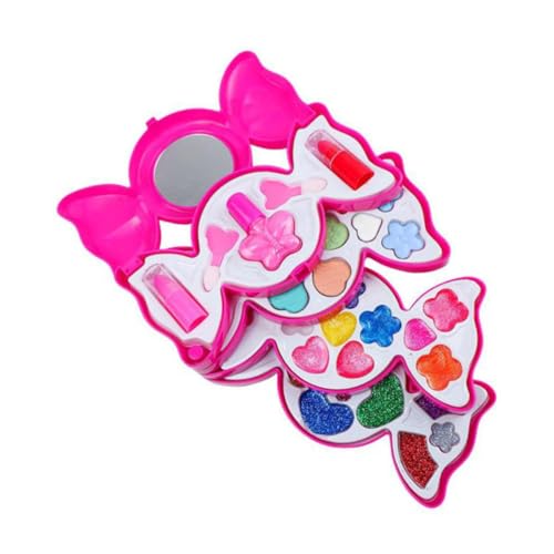 ibasenice 1satz Mädchen Schminkspielzeug Waschbares Make- Mit Bunten Accessoires Für Rollenspiele Geburtstagsfeiern Und Kreative Aktivitäten Für Mädchen von ibasenice