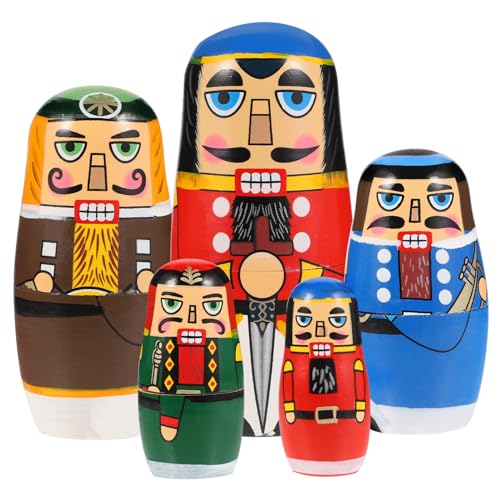 ibasenice 1 Satz -Matroschka für kinderspielzeug Traditionelles unikal Trendige Uhren künstlich Nistspielzeug aus Holz frühpädagogisches Colorful ibasenice 1 Satz -Matroschka für kinderspielzeug Traditionelles unikal Trendige Uhren künstlich Nistspielzeug aus Holz frühpädagogisches Colorful von ibasenice