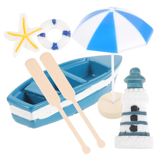 ibasenice 5-teiliges Mediterranes Modellboot- Miniatur-segelboot-Ornament Für Den Schreibtisch Dekorative Landschaftsmodelle ibasenice 5-teiliges Mediterranes Modellboot- Miniatur-segelboot-Ornament Für Den Schreibtisch Dekorative Landschaftsmodelle von ibasenice
