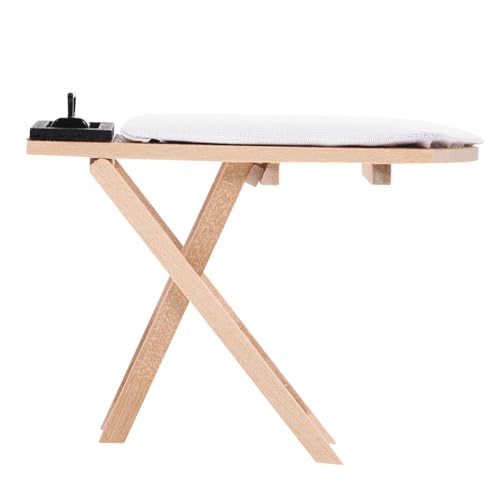 ibasenice 1 Satz Mini-Bügeltisch Esszimmer-Accessoire Zubehör für den Puppenhausgarten für kinderspielzeug holzspielzeug Mini-Bügeleisen puppenhaus Eisen Legierung ibasenice 1 Satz Mini-Bügeltisch Esszimmer-Accessoire Zubehör für den Puppenhausgarten für kinderspielzeug holzspielzeug Mini-Bügeleisen puppenhaus Eisen Legierung von ibasenice