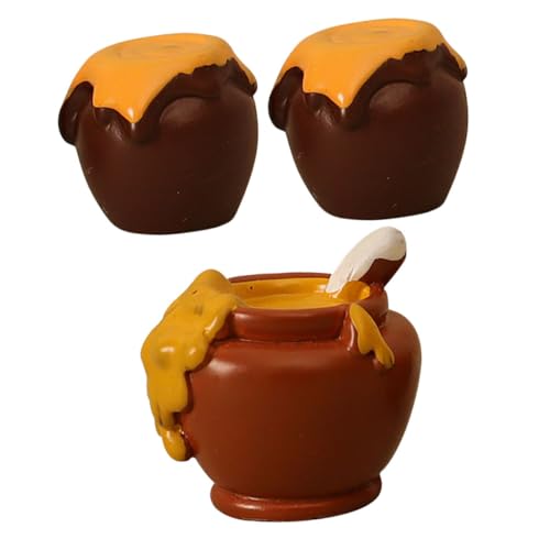 ibasenice 1 Satz Mini Honey Jar puppenhaus Essen Mini-Glas-Modell Honig-Party-Dekoration Miniatur-Lebensmittelzubehör Honig Partyzubehör Bienenhonig Glas Harz ibasenice 1 Satz Mini Honey Jar puppenhaus Essen Mini-Glas-Modell Honig-Party-Dekoration Miniatur-Lebensmittelzubehör Honig Partyzubehör Bienenhonig Glas Harz von ibasenice