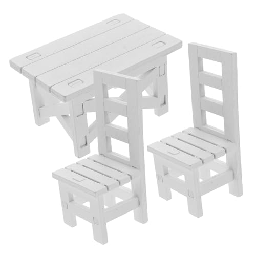 ibasenice 1 Satz Mini-Möbel tablez Table kinderstuhl Miniaturstühle Puppenhausmöbel Minitisch zum Basteln Mini-Stuhl- Miniaturen zum Basteln Minitisch für Holz Weiß ibasenice 1 Satz Mini-Möbel tablez Table kinderstuhl Miniaturstühle Puppenhausmöbel Minitisch zum Basteln Mini-Stuhl- Miniaturen zum Basteln Minitisch für Holz Weiß von ibasenice