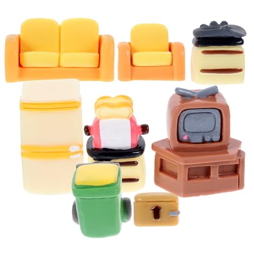 ibasenice Mini-hausdekor – 1 Set Mit Miniatur-küchenzubehör Und Für Kinderspielzeug Und Fotografie von ibasenice