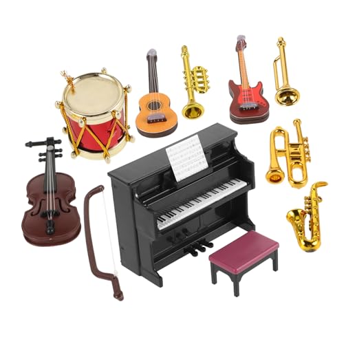 ibasenice Puppenhaus Zubehör 1 Satz Miniatur Musikinstrumente Puppenhaus Dekoration Klassische Instrumente Für Mini Szenen Piano Violine Und Mehr Perfekt Für Puppenhaus Layouts Und Fotorequisiten ibasenice Puppenhaus Zubehör 1 Satz Miniatur Musikinstrumente Puppenhaus Dekoration Klassische Instrumente Für Mini Szenen Piano Violine Und Mehr Perfekt Für Puppenhaus Layouts Und Fotorequisiten von ibasenice
