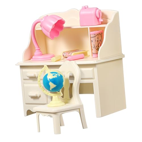 ibasenice 1 Satz Miniatur -Studienschalter und Stuhl Kleiner Schreibtischstuhl Mini-Puppenhausmöbel kleine Puppenhausartikel Miniatur -Szenenzubehör Tisch und Stühle Miniatur-Zubehör Plastik ibasenice 1 Satz Miniatur -Studienschalter und Stuhl Kleiner Schreibtischstuhl Mini-Puppenhausmöbel kleine Puppenhausartikel Miniatur -Szenenzubehör Tisch und Stühle Miniatur-Zubehör Plastik von ibasenice