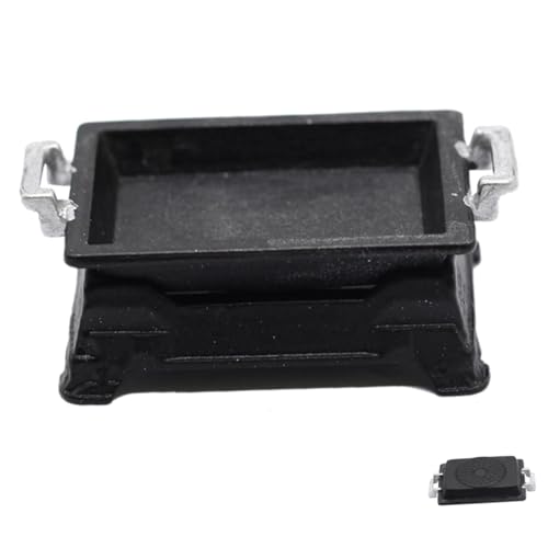 ibasenice 1 Satz Miniatur-puppenhauszubehör Grillschalenmodell Mini-Essen Kleiner Grill Miniatur-Grill-fischpfanne Mini-küchendekoration Kleines Modell Kleines Black Legierung von ibasenice