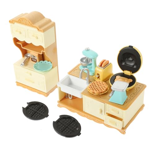 ibasenice 1 Satz Miniatur-puppenhauszubehör Küchenutensilien Für Kleine Häuser Miniatur-Dinge Mini-löffel- Mini-küchenzubehör Mini-hausküchenwerkzeug Mini- -küchenzubehör Plastik von ibasenice