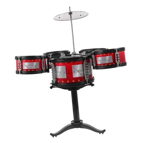 ibasenice 1 Satz Musik-Schlagzeug Musikinstrument- Musikspielzeug Für Jazz-schlagzeuginstrumente Bildungsspielzeug Musikalisches Trommelspielzeug Metall ibasenice 1 Satz Musik-Schlagzeug Musikinstrument- Musikspielzeug Für Jazz-schlagzeuginstrumente Bildungsspielzeug Musikalisches Trommelspielzeug Metall von ibasenice