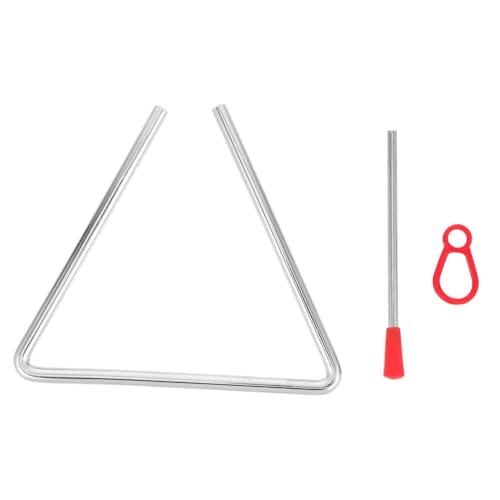 ibasenice 1 Satz Musik Triangel Instrument für Handpercussion mit Montessori Orff für Frühe Musikalische Bildung Robust und Kinderfreundlich Rhythmus und Kreativität ibasenice 1 Satz Musik Triangel Instrument für Handpercussion mit Montessori Orff für Frühe Musikalische Bildung Robust und Kinderfreundlich Rhythmus und Kreativität von ibasenice