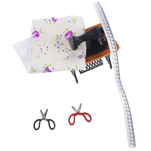 ibasenice 1 Satz Nähmaschine für Puppenhaus Vintage Deko Accessoire Perfektes Miniaturspielzeug zur Verschönerung von Wohnszenen Detailgetreu und Praktisch für Sammler ibasenice 1 Satz Nähmaschine für Puppenhaus Vintage Deko Accessoire Perfektes Miniaturspielzeug zur Verschönerung von Wohnszenen Detailgetreu und Praktisch für Sammler von ibasenice