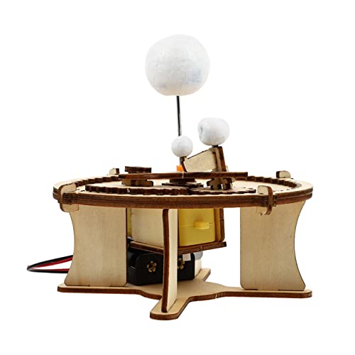 ibasenice 1 Satz Orbiter bastelzeug für für spielzeuge für - zabawki stymulujące rozwój Weltraumsystem-Puzzle Weltraummodell 3D-Puzzle Holz von ibasenice