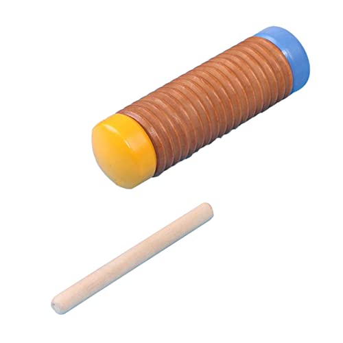 ibasenice 1 Satz Orff Instrument Musikinstrumente Regenklanginstrument Musikspielzeug Lernspielzeug Percussion Musikspielzeug Freizeitspielzeug Musikspielzeug Holz von ibasenice
