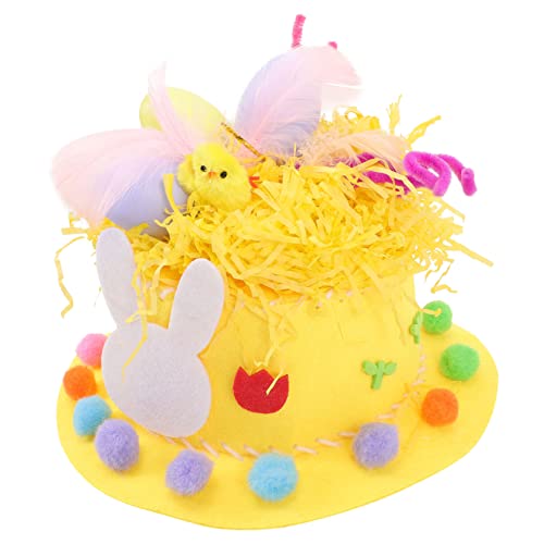 ibasenice Osterhasenmütze für Jungen und Mädchen Bastelset Hutdekoration Aus Pappe Partyhüte für Jungen und Mädchen Geburtstag ibasenice Osterhasenmütze für Jungen und Mädchen Bastelset Hutdekoration Aus Pappe Partyhüte für Jungen und Mädchen Geburtstag von ibasenice
