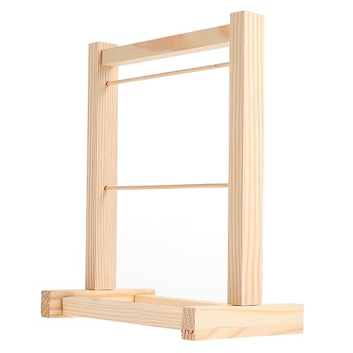 ibasenice Mini-kleiderständer Für Puppen Aus Holz Zum Anziehen Von Spielzeug Puppenhaus Kleiderschrank Spielzeug Zum Anziehen Hängeregal ibasenice Mini-kleiderständer Für Puppen Aus Holz Zum Anziehen Von Spielzeug Puppenhaus Kleiderschrank Spielzeug Zum Anziehen Hängeregal von ibasenice