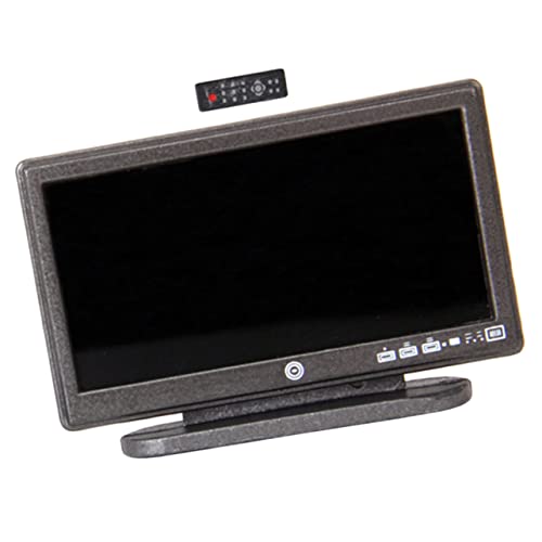 ibasenice 1 Satz Puppenhaus-Fernseher Kinderspielzeug Miniatur-wohnaccessoires Desktop-Modell Puppenhausfernseher Mini-hausverzierung Dekorativer Minifernseher Mini-tv-Modell Black Plastik ibasenice 1 Satz Puppenhaus-Fernseher Kinderspielzeug Miniatur-wohnaccessoires Desktop-Modell Puppenhausfernseher Mini-hausverzierung Dekorativer Minifernseher Mini-tv-Modell Black Plastik von ibasenice