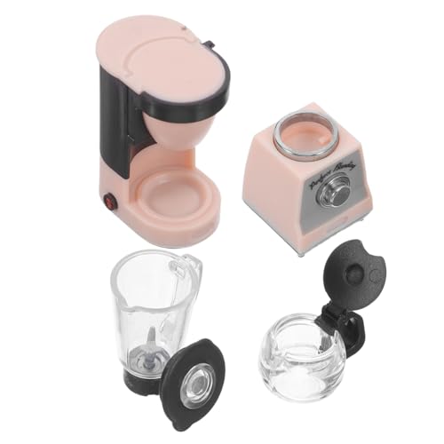 ibasenice 1 Satz Puppenhaus Kaffeemaschine Mixer Realistische Spielküchenzubehör für Puppenhaus Sammlerstücke und Dekorationen ibasenice 1 Satz Puppenhaus Kaffeemaschine Mixer Realistische Spielküchenzubehör für Puppenhaus Sammlerstücke und Dekorationen von ibasenice