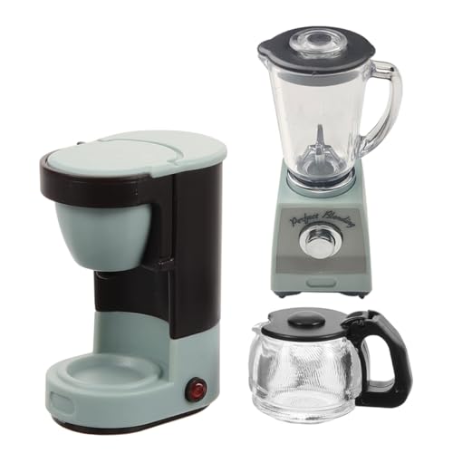 ibasenice Detaillierte Miniaturgeräte Im Maßstab 112 Kaffeemaschine Entsafter Für Puppenhaus-Setup Rollenspiel von ibasenice