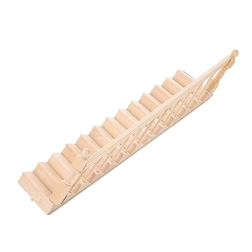ibasenice 1 Satz Puppenhaus Treppengeländer Puppenzubehör Dach vorgeben Leiter spielhaus zubehör draußen spielhaus Accessoires Minitreppe mit Handlauf Treppenmodell aus Holz ibasenice 1 Satz Puppenhaus Treppengeländer Puppenzubehör Dach vorgeben Leiter spielhaus zubehör draußen spielhaus Accessoires Minitreppe mit Handlauf Treppenmodell aus Holz von ibasenice