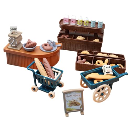 ibasenice Realistisches Kaufladen-Set – Puppenhaus-szenen-Requisiten Miniatur- -bausatz Für Kinder ibasenice Realistisches Kaufladen-Set – Puppenhaus-szenen-Requisiten Miniatur- -bausatz Für Kinder von ibasenice