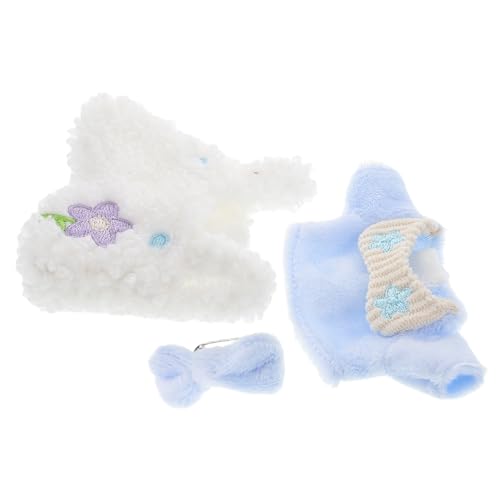 ibasenice Modisches T-Shirt Für Puppen Plüschpullover Abschlussshirt Baby-spielkleidung Wechselkleidung von ibasenice