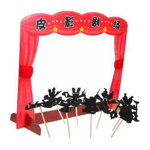 ibasenice 1 Satz Puppentheater für DIY Schattenpuppen und Kreative Spielaccessoires für Interaktive Geschichten und Familienspaß für Geschichtenerzähler und Kreatives ibasenice 1 Satz Puppentheater für DIY Schattenpuppen und Kreative Spielaccessoires für Interaktive Geschichten und Familienspaß für Geschichtenerzähler und Kreatives von ibasenice