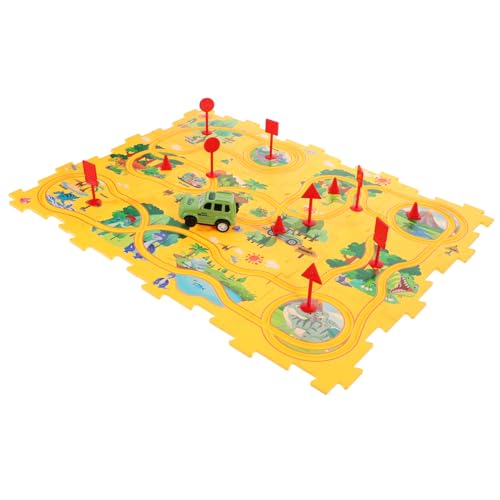 ibasenice 1 Satz Puzzle-Schienenauto laubsägen Set für für Toys Cars Kinderrätsel im Alter von 2-4 Jahren Rätsel für Kleinkinder von 2 bis 4 Jahren Plastik Yellow ibasenice 1 Satz Puzzle-Schienenauto laubsägen Set für für Toys Cars Kinderrätsel im Alter von 2-4 Jahren Rätsel für Kleinkinder von 2 bis 4 Jahren Plastik Yellow von ibasenice