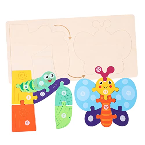 ibasenice 1 Satz Puzzle entwicklung kindliche entwicklung laubsäge holzspielzeug Bunte Blöcke lehrreich pädagogisches Rätsel zum frühen Lernen hölzern ibasenice 1 Satz Puzzle entwicklung kindliche entwicklung laubsäge holzspielzeug Bunte Blöcke lehrreich pädagogisches Rätsel zum frühen Lernen hölzern von ibasenice