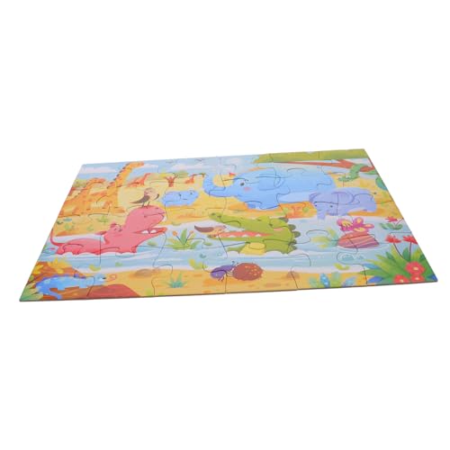 ibasenice 1 Satz Puzzle für kinderbeschäftigung Puzzle Lernspielzeug Pädagogisches Kinderlogikspielzeug Kinderpuzzles im Alter von 3-5 Jahren Papierpuzzle von ibasenice