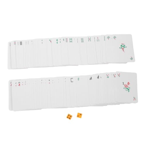 ibasenice 1 Satz Reise Mahjong Karten Mini Papier Mahjong Karten im Cartoon Stil Tragbar und Leicht für Spieleabende mit Freunden Würfel Klare Druckqualität ibasenice 1 Satz Reise Mahjong Karten Mini Papier Mahjong Karten im Cartoon Stil Tragbar und Leicht für Spieleabende mit Freunden Würfel Klare Druckqualität von ibasenice