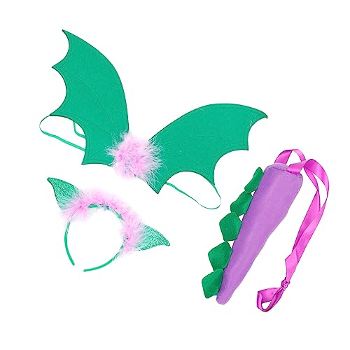 ibasenice 1 Satz Requisiten halllowen wampir Halloween kinderparty mitgebsel tischläufer Weihnachten kinderkostüme Dinosaurier-Stirnband für Dinosaurier-Cosplay- Vlies Violett ibasenice 1 Satz Requisiten halllowen wampir Halloween kinderparty mitgebsel tischläufer Weihnachten kinderkostüme Dinosaurier-Stirnband für Dinosaurier-Cosplay- Vlies Violett von ibasenice