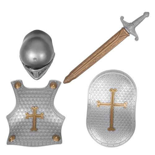 ibasenice Leichtes Kompaktes Mittelalterliches Cosplay-requisiten-helmset Für Jungen Und Mädchen von ibasenice
