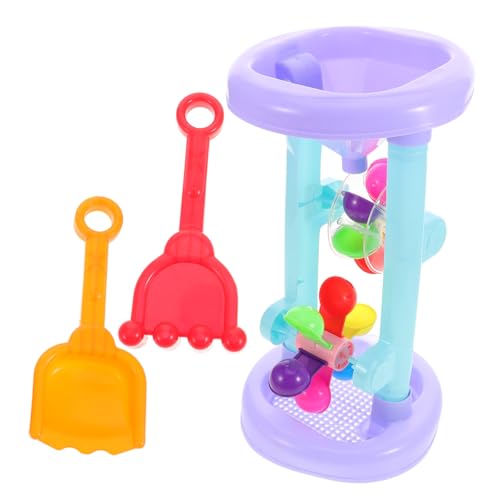 ibasenice 1 Satz Sanduhr Sand Wasserrad Strand Kleinkindspielzeug Kinderspielzeug Außen Basteln Für Sandspielzeug Sandkasten Partygeschenk Plastik von ibasenice