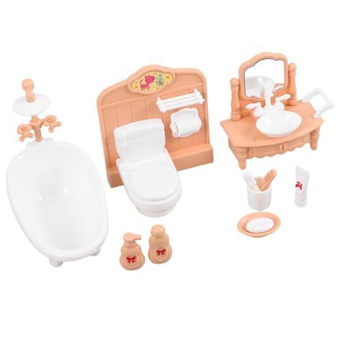 ibasenice Miniatur-Badezimmer-Set Realistische Miniatur-möbel Badezimmer Spielhaus-Artikel Foto-Requisiten ibasenice Miniatur-Badezimmer-Set Realistische Miniatur-möbel Badezimmer Spielhaus-Artikel Foto-Requisiten von ibasenice
