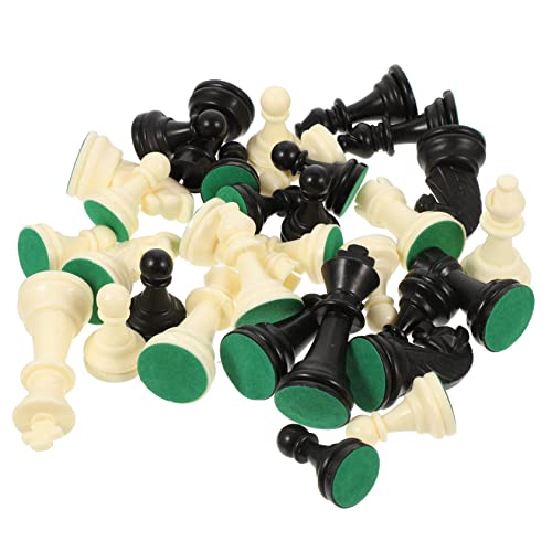 ibasenice 1 Satz Schachfiguren Konzept Schachspiel Schachbrett Elektronisches Schach Schachfiguren Ersatz Kunststoff Schachbrettspiele Bauern Schach Ersatzschach Für Brettspiel Pp von ibasenice