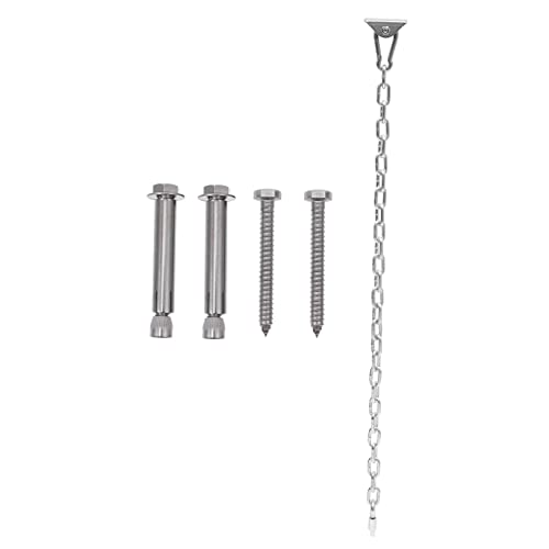 ibasenice 1 Satz Schaukelhaken edelstahlhaken edelstahlketten aufhängehaken Kette mit Haken hängende Schaukelkette s Haken Schaukel-Hängeset Schaukelbefestigungskette Rostfreier Stahl Silver ibasenice 1 Satz Schaukelhaken edelstahlhaken edelstahlketten aufhängehaken Kette mit Haken hängende Schaukelkette s Haken Schaukel-Hängeset Schaukelbefestigungskette Rostfreier Stahl Silver von ibasenice