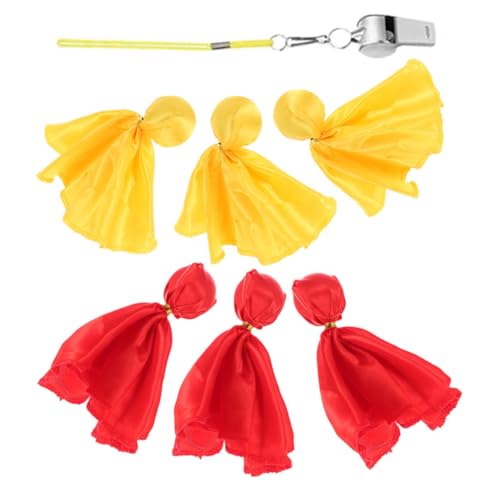 ibasenice 1 Set Schiedsrichter Flagge Kit Werfen Strafe Fahnen Für Fußball Spiele Sport Schiedsrichter Kit Pfeife ibasenice 1 Set Schiedsrichter Flagge Kit Werfen Strafe Fahnen Für Fußball Spiele Sport Schiedsrichter Kit Pfeife von ibasenice
