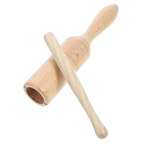ibasenice 1 Satz Schlaginstrument Für Kleinkind Junge Instrument Vorschulmusikinstrument Tamburin Für Musikinstrumente Für Kleinkinder Kleinkindspielzeug Holz von ibasenice
