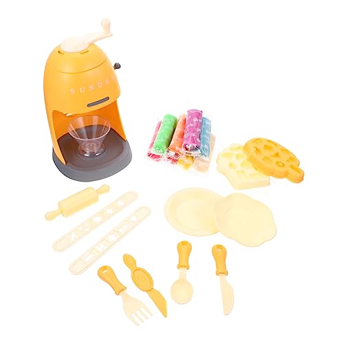 ibasenice Pädagogisches Kinderspielzeug Eismaschinen-Set Küchenspielset Abs- Und Pp-Material Perfekt Für Das Spielzimmer von ibasenice
