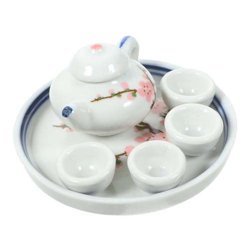 ibasenice Miniatur-teeservice Für Mädchen Zubehör Für Die Spielküche Dekoratives Keramik-teeservice Für Kleinkinder ibasenice Miniatur-teeservice Für Mädchen Zubehör Für Die Spielküche Dekoratives Keramik-teeservice Für Kleinkinder von ibasenice