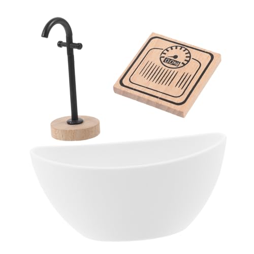 ibasenice 1satz Miniatur Badezimmer Set Für Puppenhäuser Teiliges Set Mit Wasserhahn Und Miniaturwaage Für Kreative Und Dekoration ibasenice 1satz Miniatur Badezimmer Set Für Puppenhäuser Teiliges Set Mit Wasserhahn Und Miniaturwaage Für Kreative Und Dekoration von ibasenice