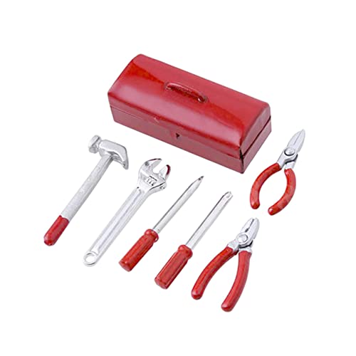 ibasenice Realistische Miniatur Auto Mechaniker Werkzeugkasten Legierung Kinder Spielzeug Dekorative Mini Szene Rot Metall Handwerk ibasenice Realistische Miniatur Auto Mechaniker Werkzeugkasten Legierung Kinder Spielzeug Dekorative Mini Szene Rot Metall Handwerk von ibasenice